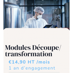 Modules Découpe/ transformation
